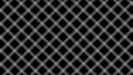 Diagonal checked pattern on the black background