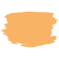 Orange abstract spot, brush stroke, abstract figure, background, texture. Transparent PNG Clipart