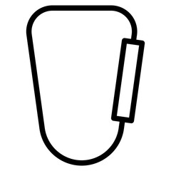 carabiner climbing line