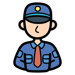 security filled outline icon style