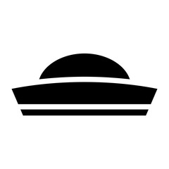 sailor hat glyph 