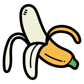 Banana Outline Images – Browse 26,223 Stock Photos, Vectors, and Video | Adobe Stock