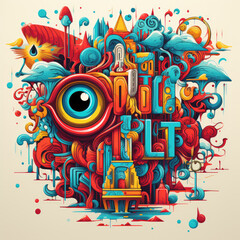 Obraz premium invitation card