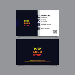 Business Card Design Template- Illustration