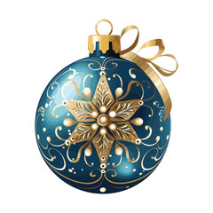 Fototapeta premium Christmas ball vector illustration