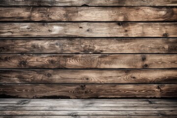 Obraz premium a wooden backdrop Wooden surface. Generative AI
