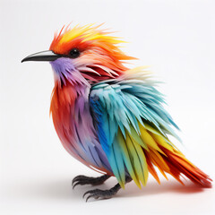 Passero color arcobaleno