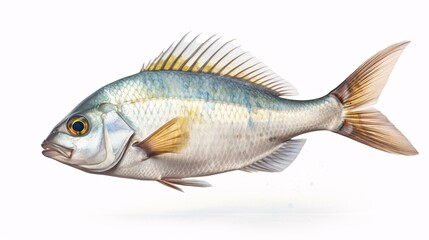 Fototapeta premium fish isolated on white
