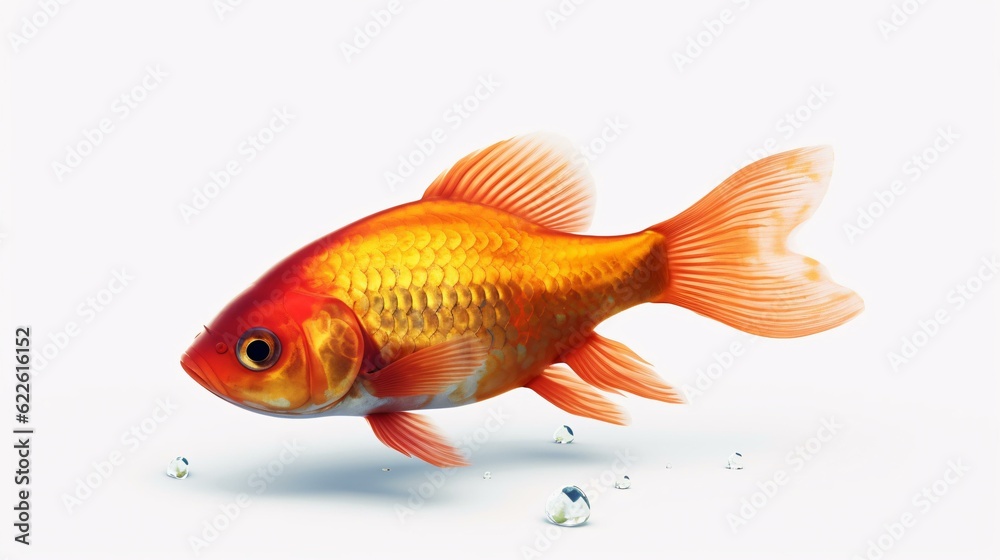 Wall mural goldfish