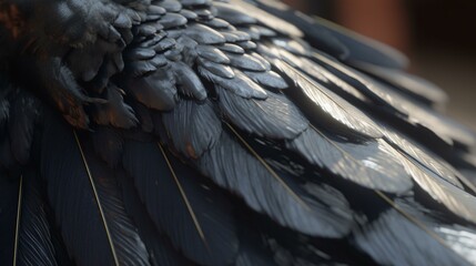 Obraz premium close up of feathers
