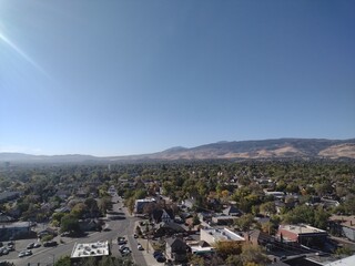 Fototapeta premium view of the city