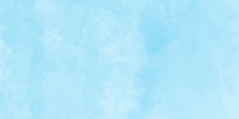 Light sky blue watercolor background.Watercolor illustration art marble painting sky,Beautiful grunge blue background with space and for any design,Blue grunge surface texture design for creative,