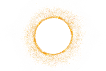 circle light frame transparent background