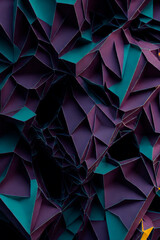 Abstract 3d low poly texture background