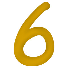 6,six,number