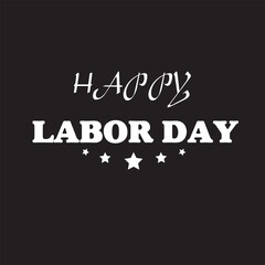 Happy Labor Day Background Design. Greeting Card, Banner, Poster. Vector Illustration.