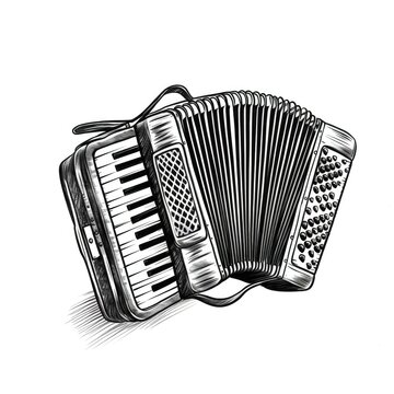 icon accordion ai generated
