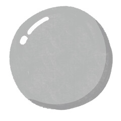 Fototapeta na wymiar Circle icon grey
