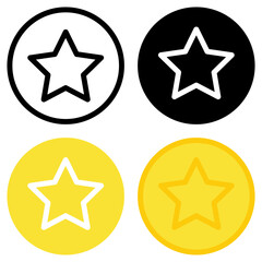 Obraz premium Icon Illustration Of Profile Vector Symbol Collection.