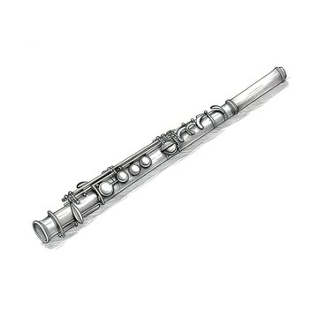 instrument flute ai generated
