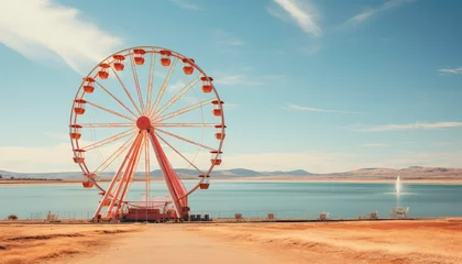 Deurstickers Ferris wheel © Nova