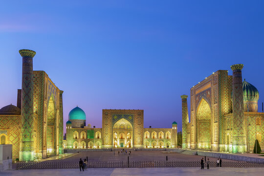Registan square, Samarkand, Uzbekistan
