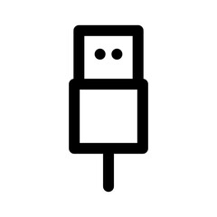 electronic connection plug icon