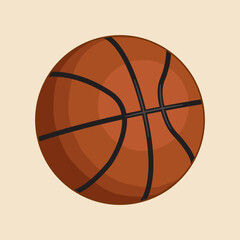 Image of a basketball. Game.