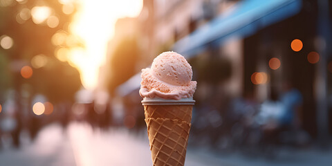 Chilling Delights: Exploring the Classic Ice Cream Experience Cool Treats for Hot Days: The Ultimate Ice Cream Guide Sunshine and Scoops: Making the Most of Summer with Ice Cream Ai generated 
