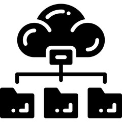 file sharing solid icon