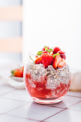 Strawberry Chia Pudding