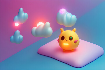 Cute toy.
Generative AI
