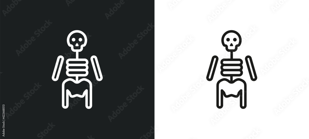 Poster corner widget outline icon in white and black colors. corner widget flat vector icon from user inter