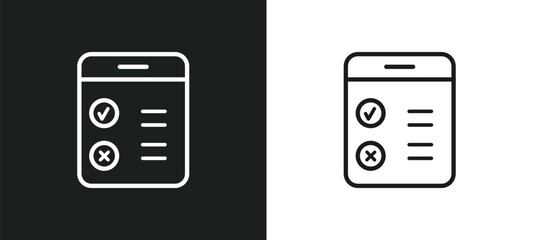 bending outline icon in white and black colors. bending flat vector icon from user interface collection for web, mobile apps and ui.