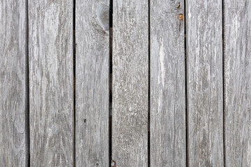 Background from old weathered boards. Old worn boards are piled tightly together and form a...