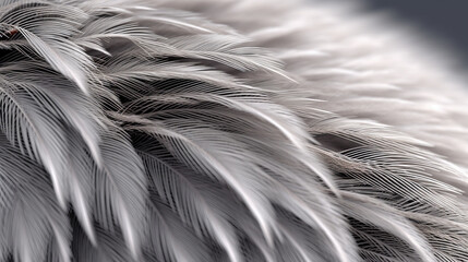 close up of feathers HD 8K wallpaper Stock Photographic Image