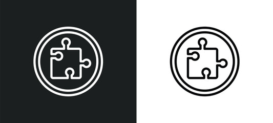 question outline icon in white and black colors. question flat vector icon from strategy collection for web, mobile apps and ui.