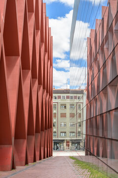 Burgos, Spain - July 01, 2023: Human evolution museum shows some of the most important human fossils