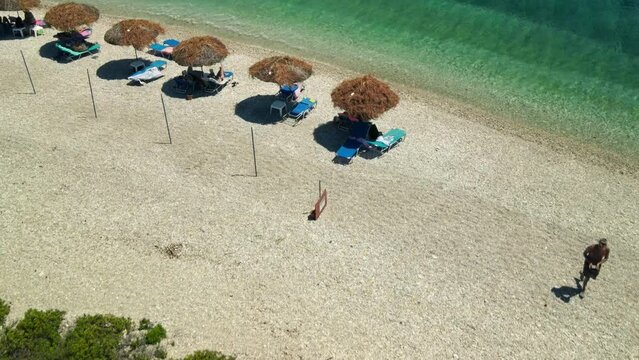 Agios Dimitrios Beach in summer season, Alonissos