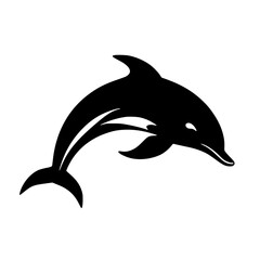 Dolphin outline, Vector dolphin illustration, Dolphin line art , Dolphin vector graphic, Dolphin