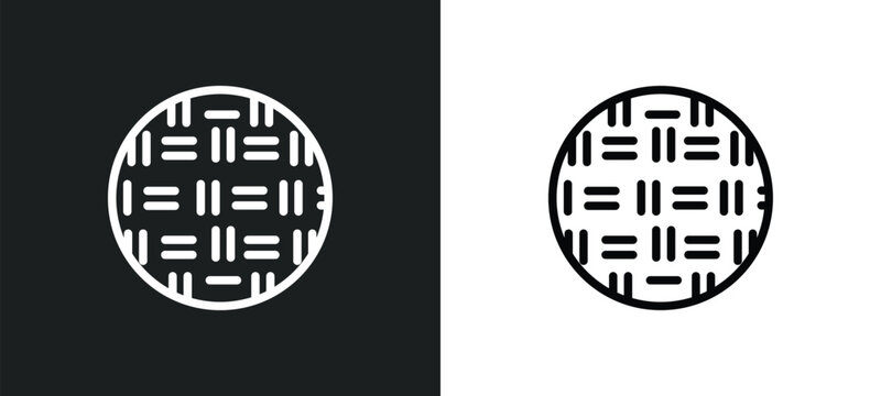 kickball outline icon in white and black colors. kickball flat vector icon from sport collection for web, mobile apps and ui.