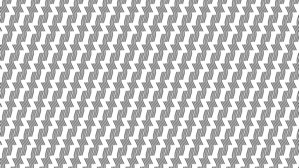 Abstract vector seamless pattern and swatches oriental line texture on white background wallpaper geometric diagonal fabric waves set of design elements