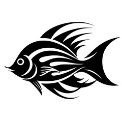 Fish, Fish logo, Fish vector, Fish silhouette, Outline drawing of fish, Fish line art