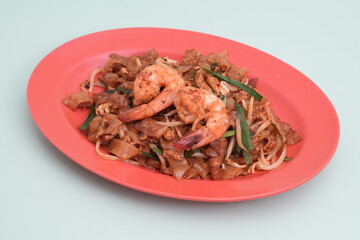 Prawn char keuy teow shrimp char kway teow