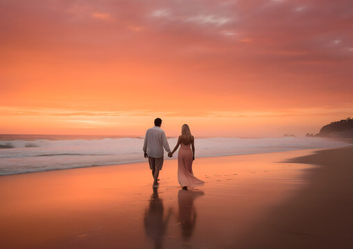couple on the beach