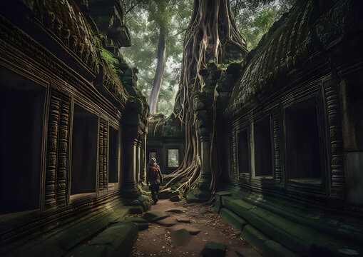 old abandoned building