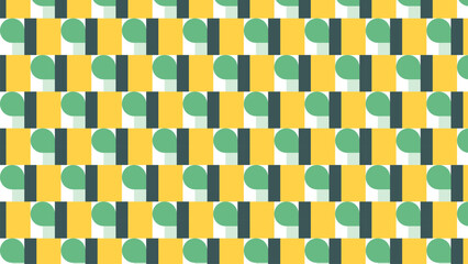 Abstract vector seamless pattern color and swatches oriental line texture on white background wallpaper geometric diagonal fabric waves set of design elements