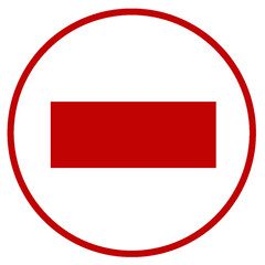 WHITE STOP ICON