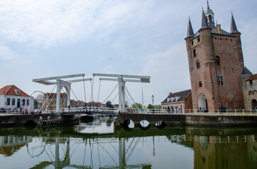 Fototapeta na wymiar Stadtansichten Zierekzee, Niederlande