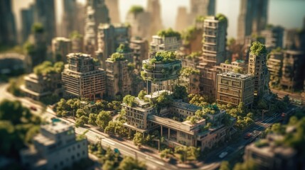 Captivating Urban Perspectives: Revel in Exquisite Cityscapes, Iconic Skyscrapers, and Breathtaking Skyline Vistas, generative AIAI Generated